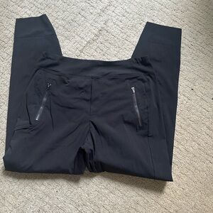 Athleta Black  Zippered Pants